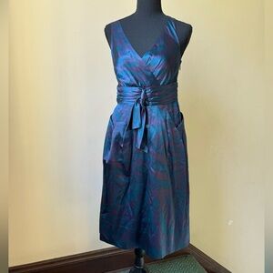 Marc Jacobs Pure Silk Abstract Sleeveless Dress